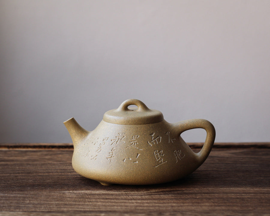 Shipiao 石瓢 - Yixing Teapot, Benshan Luni Green Clay