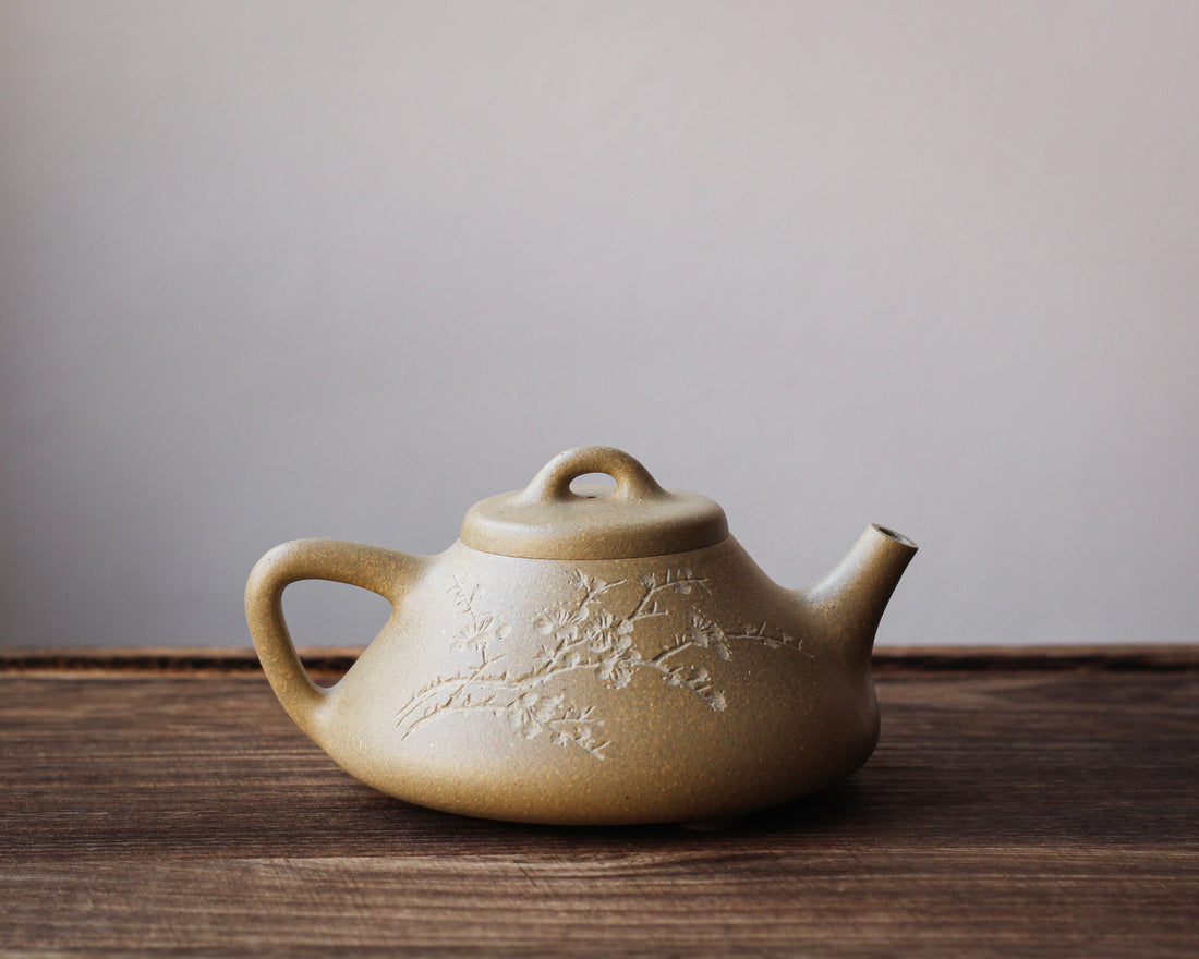 Shipiao 石瓢 - Yixing Teapot, Benshan Luni Green Clay
