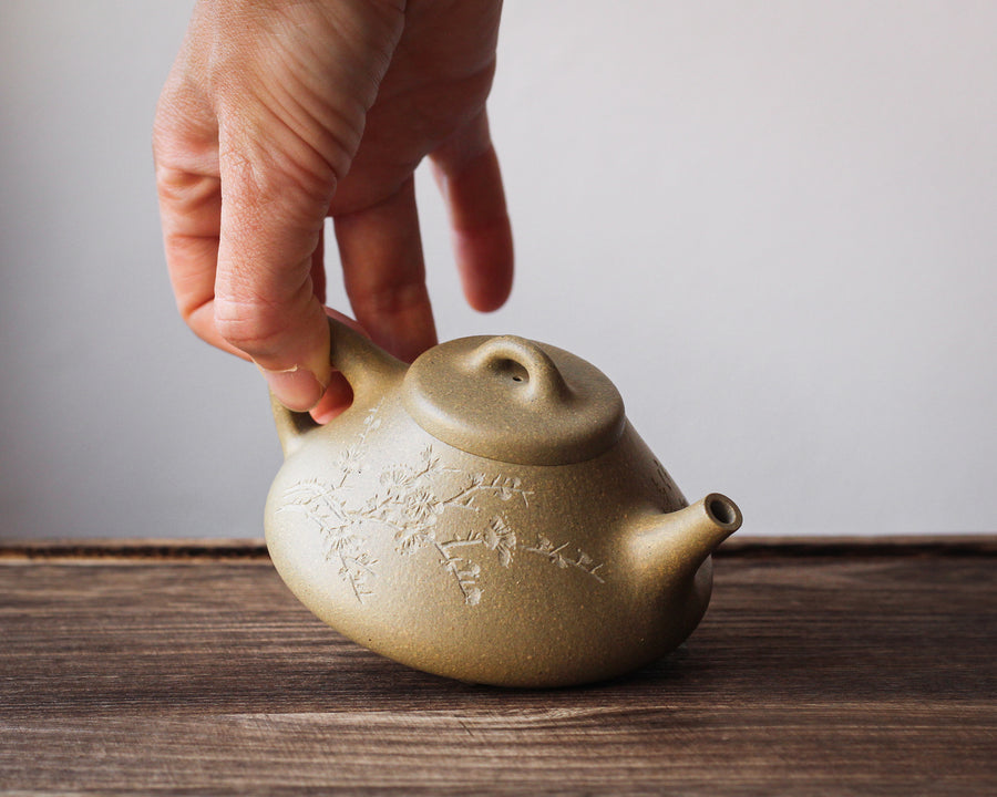 Shipiao 石瓢 - Yixing Teapot, Benshan Luni Green Clay