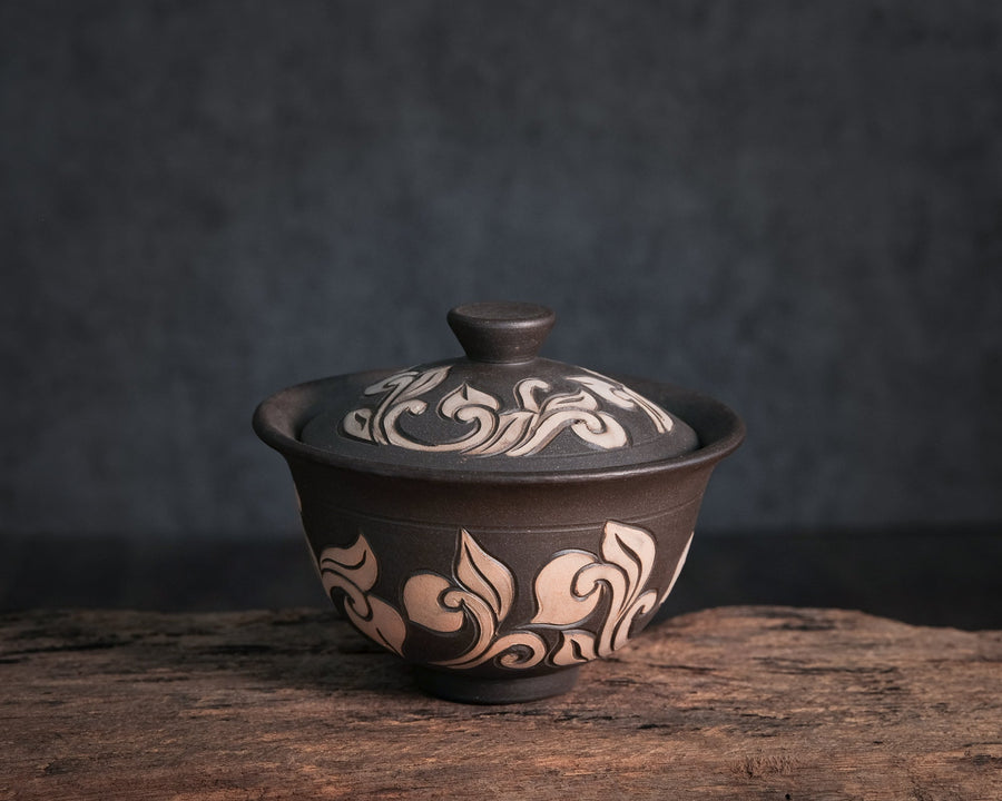 Dancing Leaves - 150 ml Dai Gaiwan - Eastern Leaves