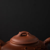 Hehuan Blossom 合欢 - Yixing Teapot, Qingshuini purple clay - Eastern Leaves