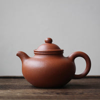 Lianzi 莲子 - Yixing teapot, Jiangponi red clay - Eastern Leaves