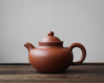 Lianzi 莲子 - Yixing teapot, Jiangponi red clay - Eastern Leaves