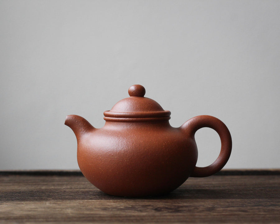 Lianzi 莲子 - Yixing teapot, Jiangponi red clay - Eastern Leaves
