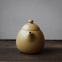 Longdan 龙蛋 - Yixing Teapot, Duanni yellow clay - Eastern Leaves