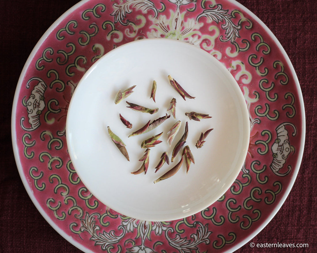 Ziya Yabao 芽苞 - Purple variety White Tea Buds - Eastern Leaves