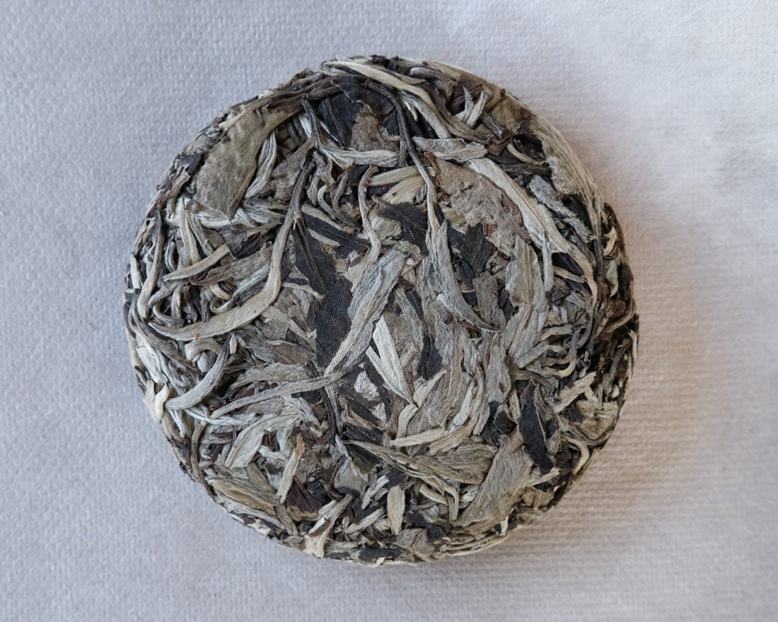 Yueguangbai white tea, ancient trees tea, yunnan white tea, white tea cake, compressed tea