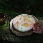 pu'er tea pressed in brick cake from Youle mountain, Yunnan, Xishuangbanna, fermented tea for collection with cup
