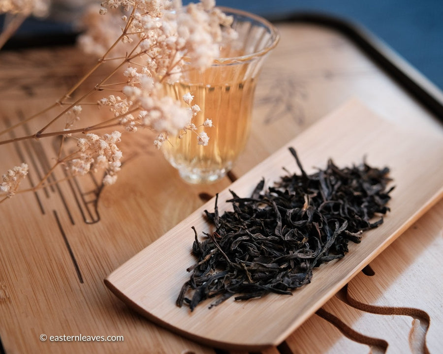 Dancong wulong tea Ginger Jiānghuā, cinnamon Ròuguì xiāng, tuberose yèlái, orange chénghuā, song dynasty gardenia Sòngzhǒng huángzhī