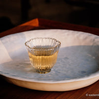 Dancong orchid milanxiang wulong premium tea from China farmer in Guangdong served in glass cup tea teaware 