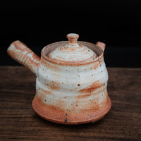 Sacred Fire - 180 ml Side-handled Dai Teapot - Eastern Leaves