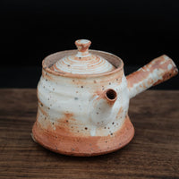 Sacred Fire - 180 ml Side-handled Dai Teapot - Eastern Leaves