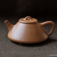 Shipiao 石瓢 - Yixing Teapot in Duanni yellow clay - Eastern Leaves